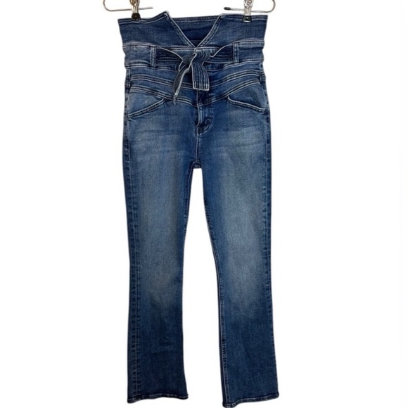 MOTHER - THE TRIPLE STACK INSIDER ANKLE - CHICK FLICK Sz 29 - Picture 4 of 5